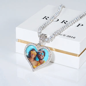 Personalized Photo Heart Pendant Necklace_RDRIP_JEWELRY_03