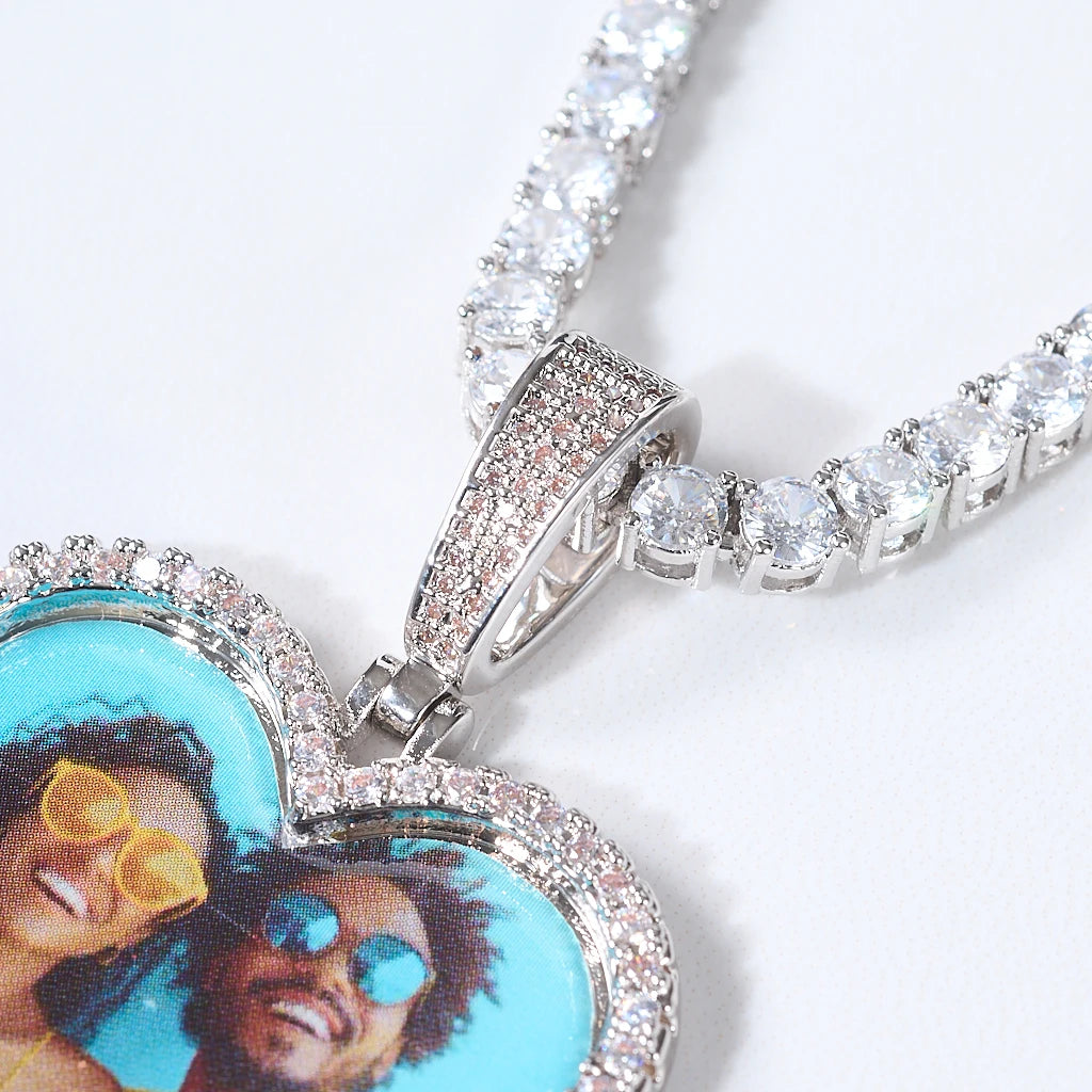 Personalized Photo Heart Pendant Necklace_RDRIP_JEWELRY_04