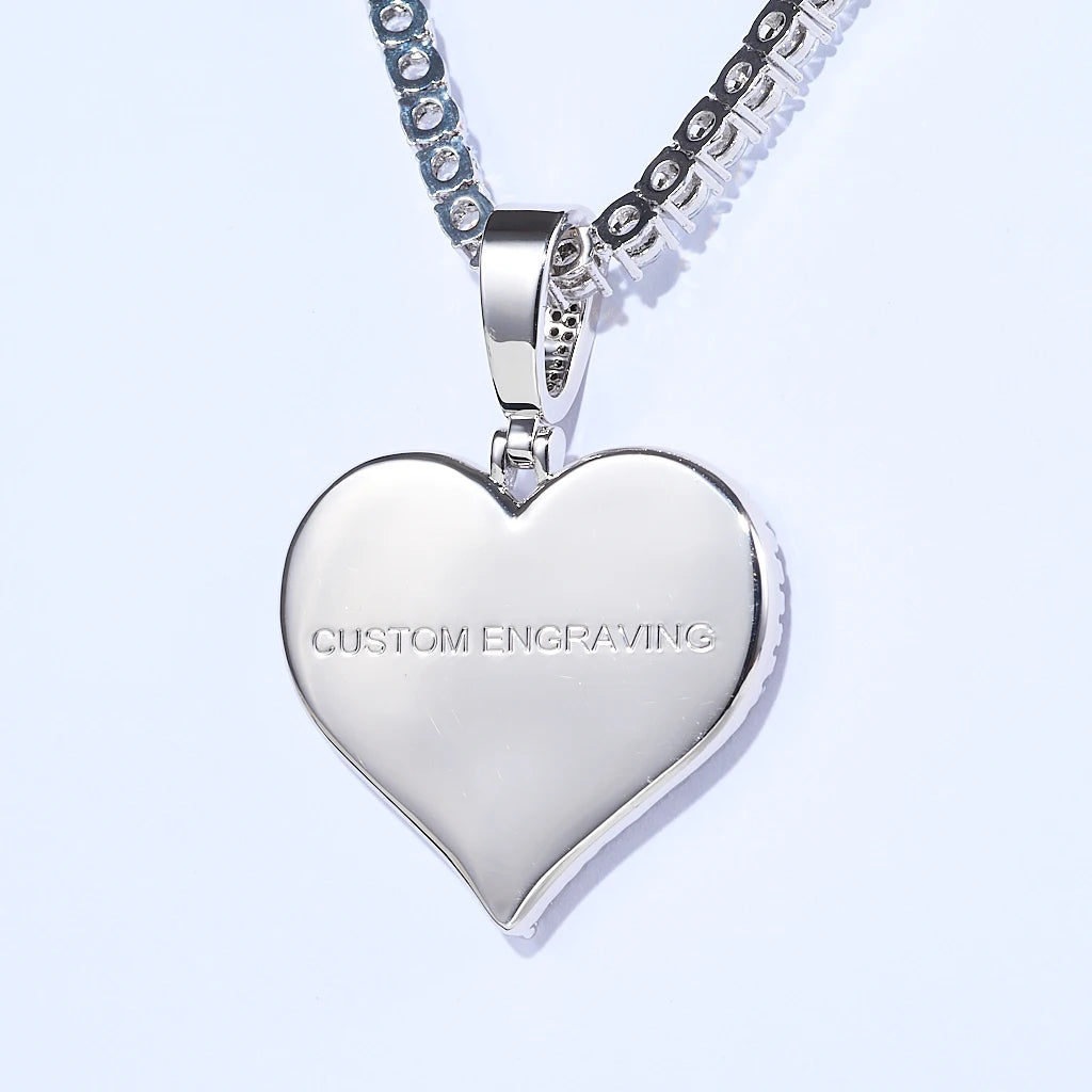 Personalized Photo Heart Pendant Necklace_RDRIP_JEWELRY_05