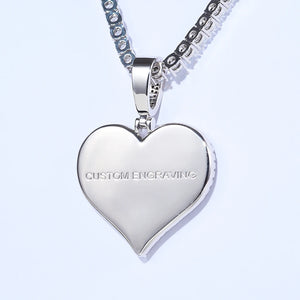Personalized Photo Heart Pendant Necklace_RDRIP_JEWELRY_05