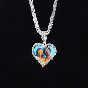 Personalized Photo Heart Pendant Necklace_RDRIP_JEWELRY_06